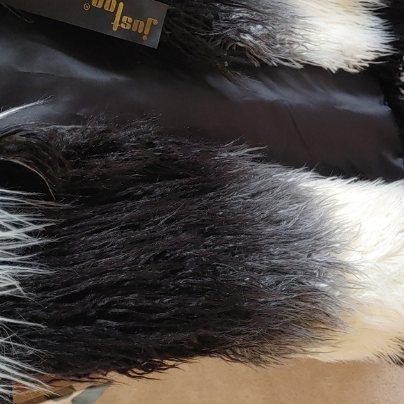 Nwt Fabulous Faux Fur Ombre Vest One Size - Picture 5 of 8